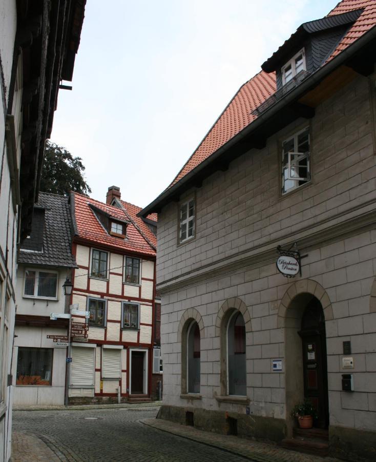 Pension-Ristorante Ventura Ehemals Reinhards Pension Hornburg  Exteriér fotografie